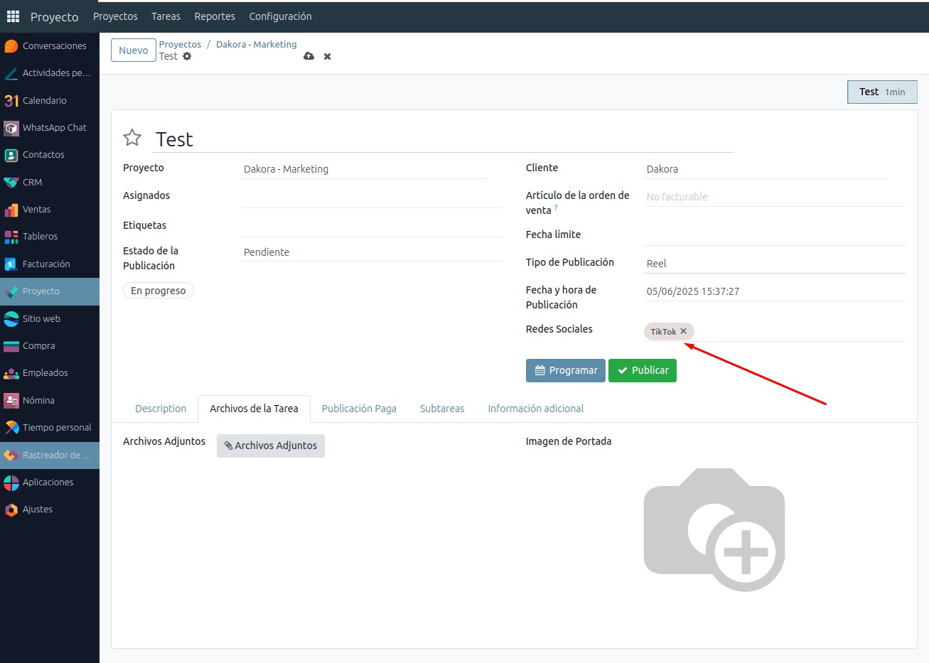 GenioLibre Screenshot